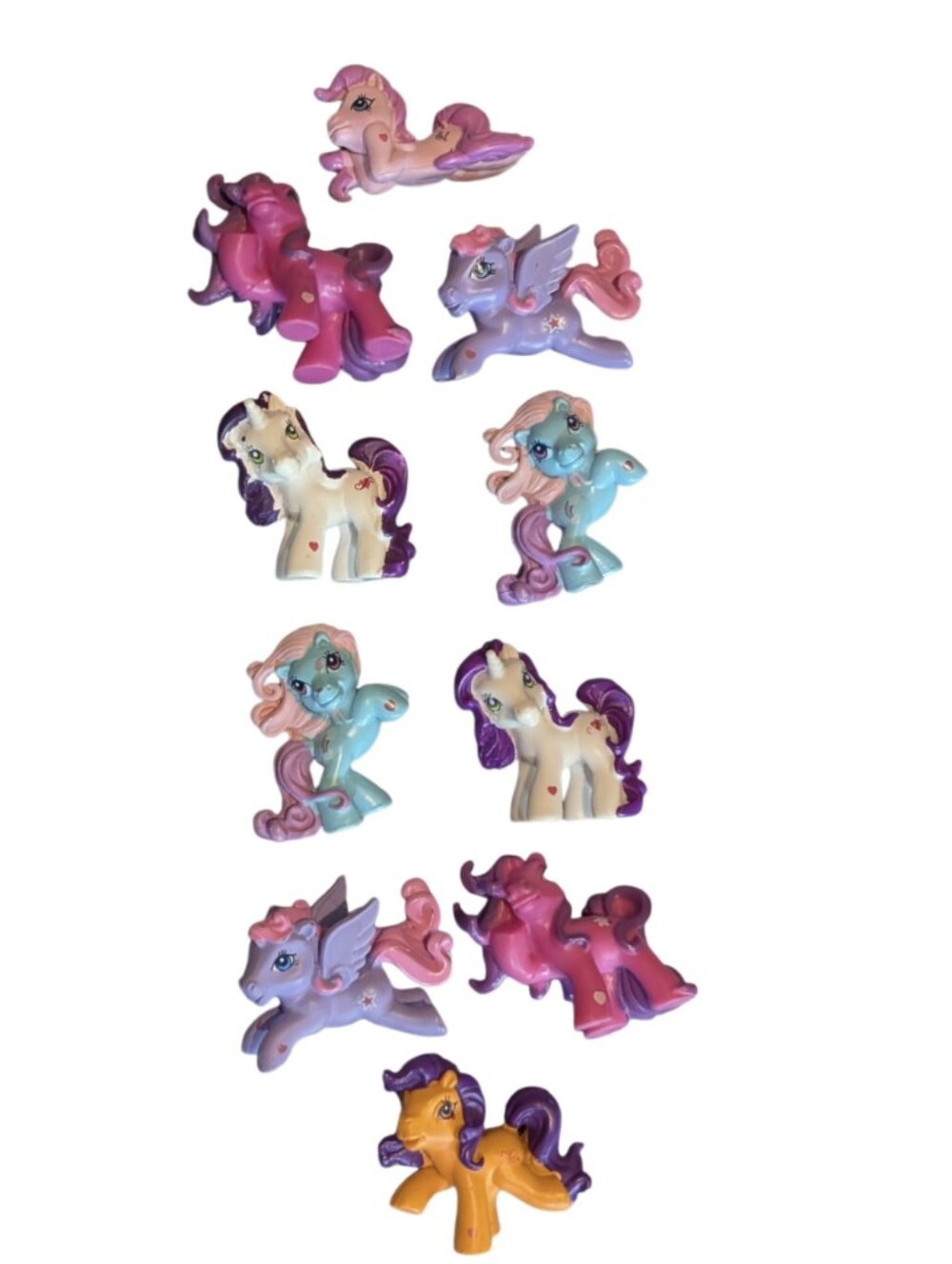 My Little Pony MLP Welcome to Ponyville Busy Book G3 Mini Pony Figures